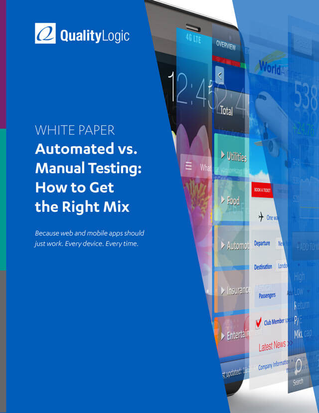 Automated and Manual Testing White Paper