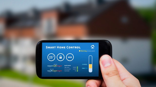 Smart Home Control Mobile Display