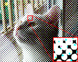 Halftone sample from PDF 2.0 test suites