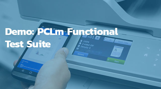 PCLm Functional Test Suite – Automated Printer Test Tool