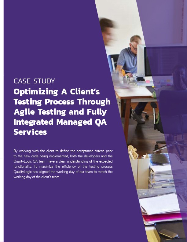 Managed QA Services Case Study Cover
