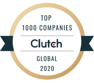 Clutch Logo, Top 1000 Companies, Global 2020