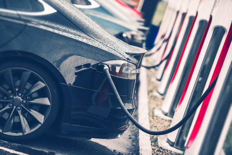 EV Charging at Station